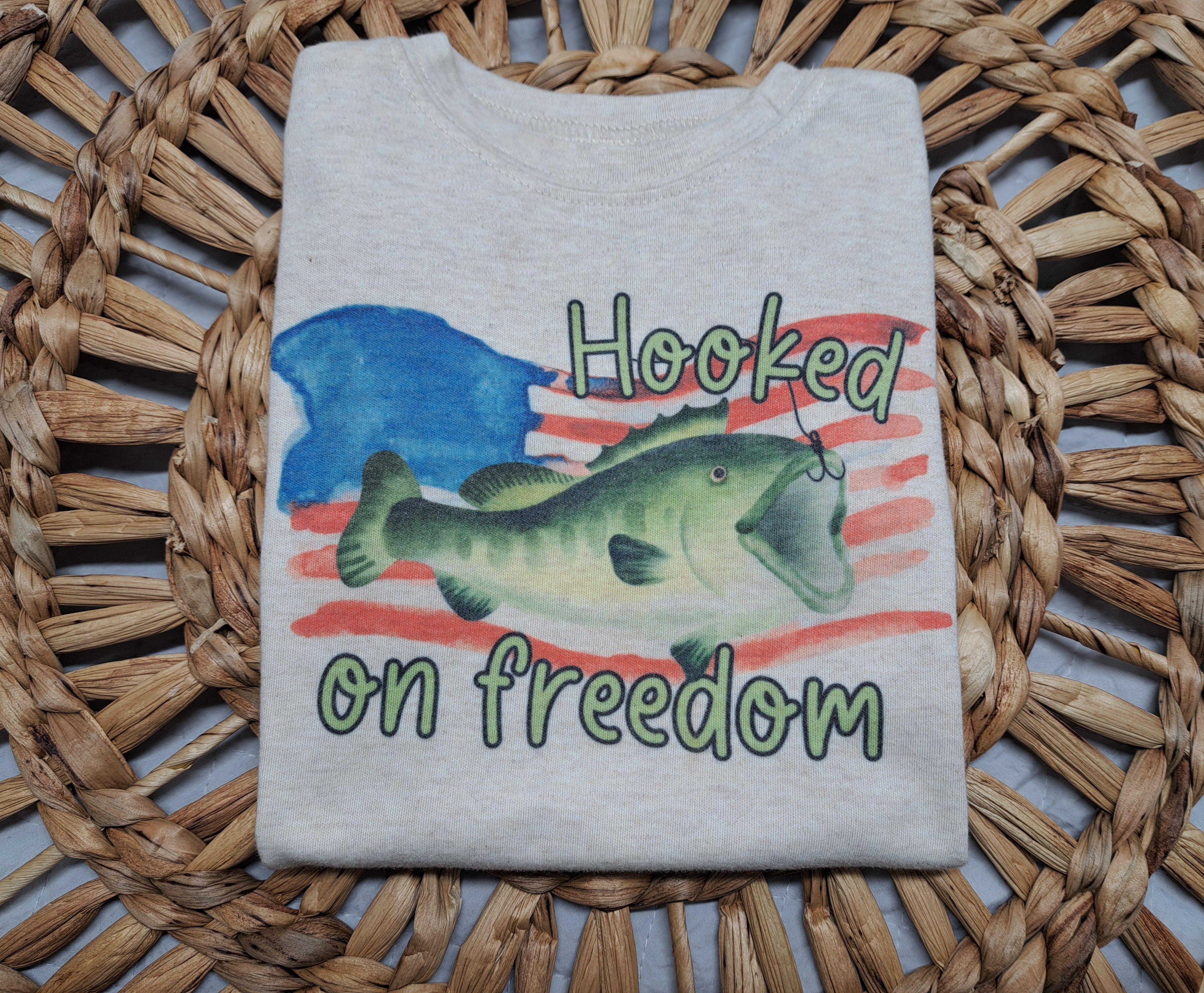 Hooked On Freedom Tshirt