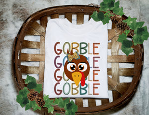 Gobble Gobble Turkey Day Shirt