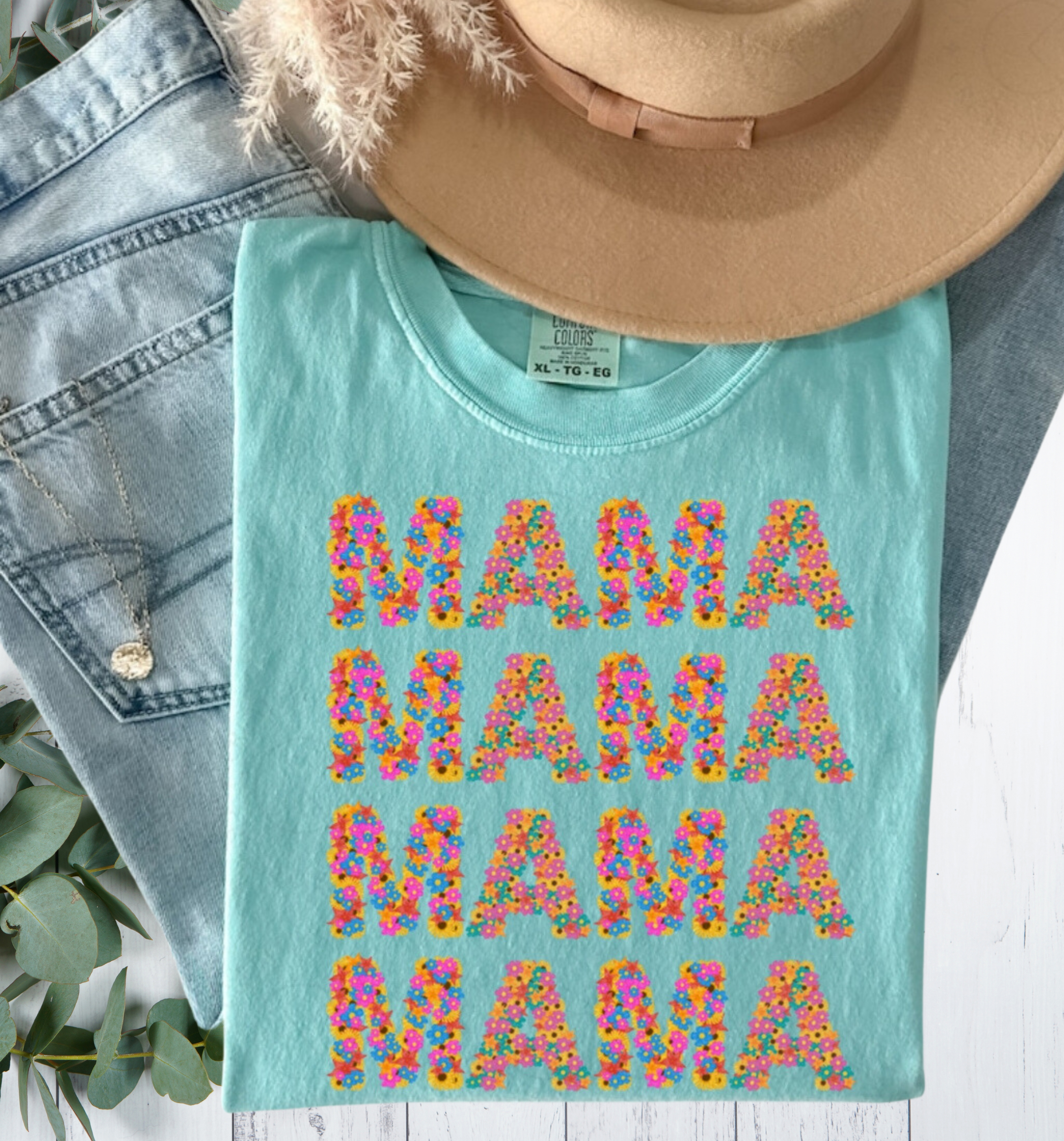 Spring Floral Mama Shirt