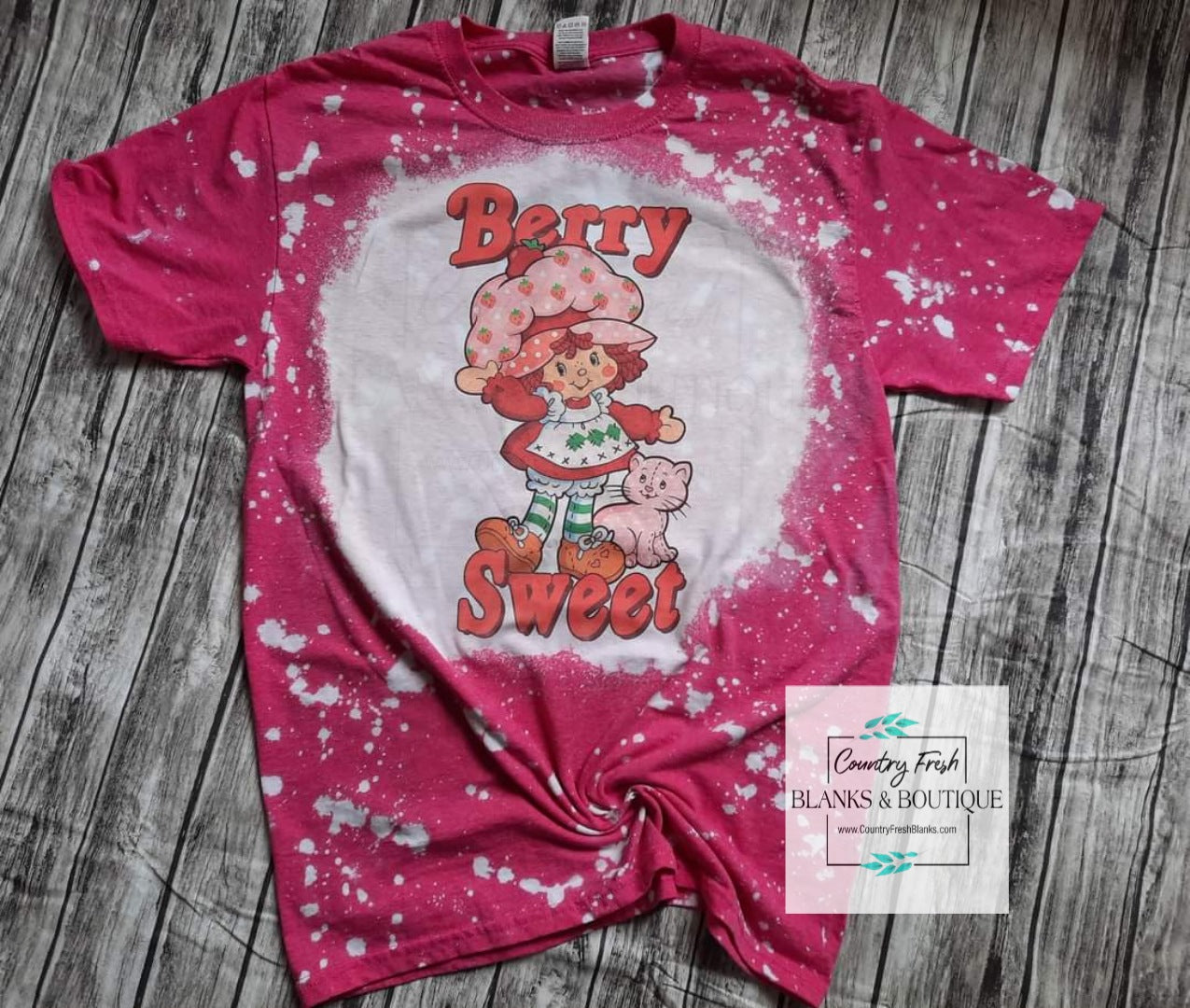 Vinatge Strawberry Shortcake Berry Sweet Tshirt