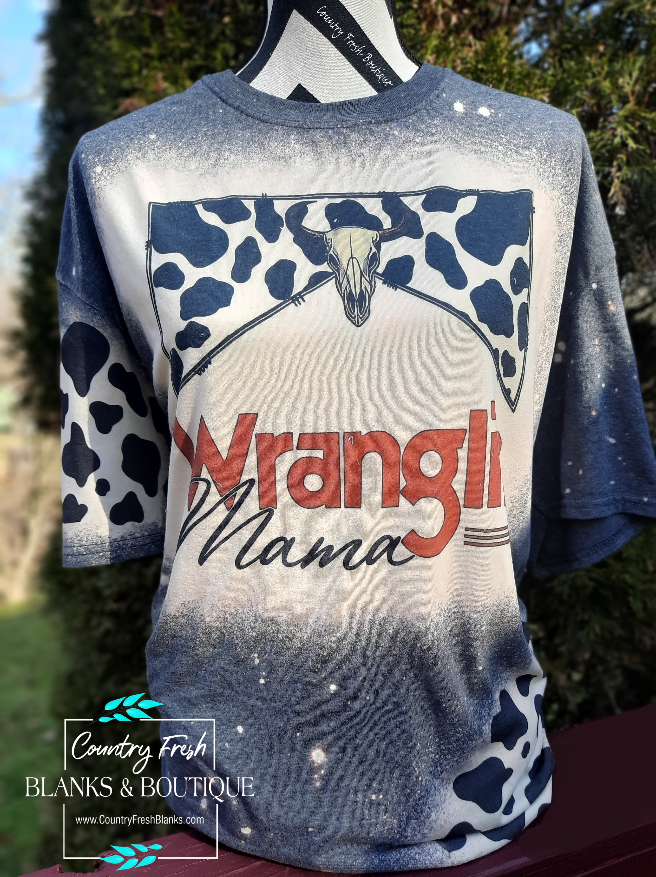 Cowprint Wranglin' Mama