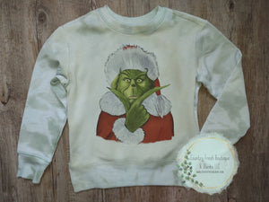 Green Guy Christmas Sweatshirt