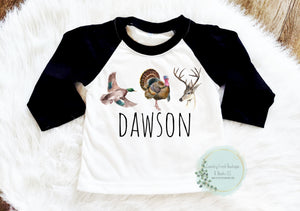 A Hunters Favorite Things Raglan