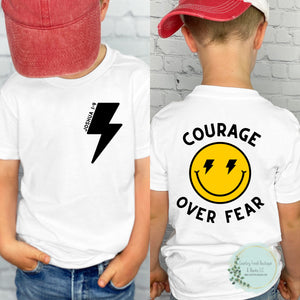 Joshua 1:9 Courage Over Fear Tshirt