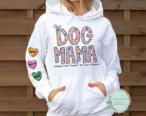 Personalized Dog Mama Hoodie