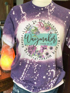 Waymaker Mircle Worker Upcycled Tshirt